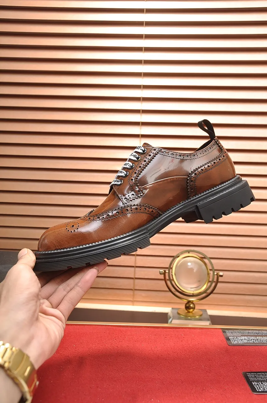 Men's shoes 💰700💶 [Dior] high-end goods Niuli original order quality Dior —🆘.Dior original order purchasing, high-end leather shoes, fabric: imported from Italy open-edge beaded cowhide ➕ water-dyed cowhide/cowhide lining ➕ special original outsole, fine workmanship, real-life shooting 🎬 size: 38-45 (customized at 45)
